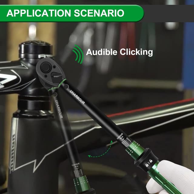 Thumbnail 3 de Uharbour Torque Wrench 3/8 5–60 Nm