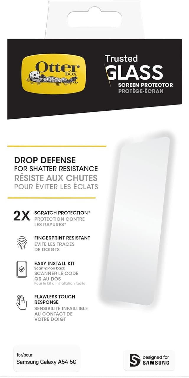 Detalle de OtterBox Trusted Glass A54 5G protecteur écran