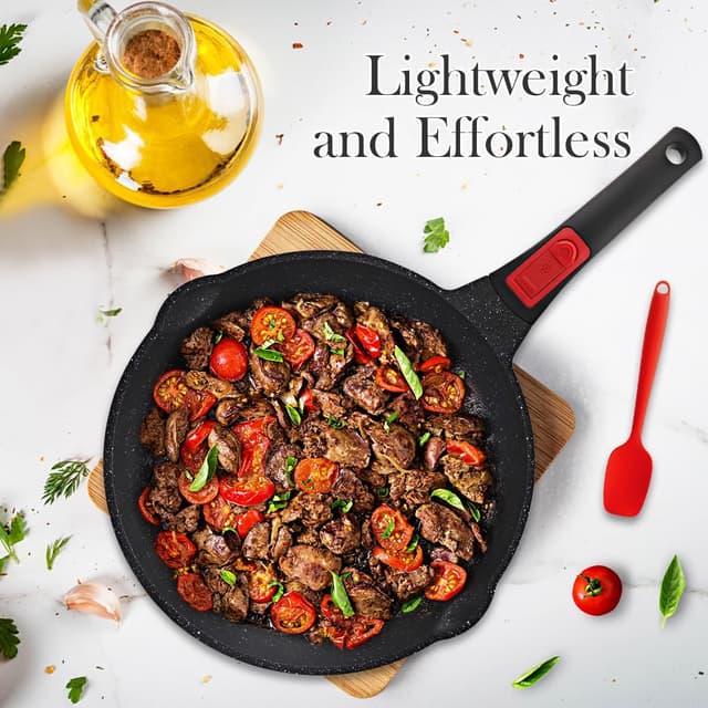 Thumbnail 6 de Bobikuke Antihaft Pfanne 24 cm für alle Herdarten