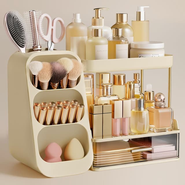 Thumbnail 6 de HBlife Makeup Organizer Large Cosmetic Drawer Organizer