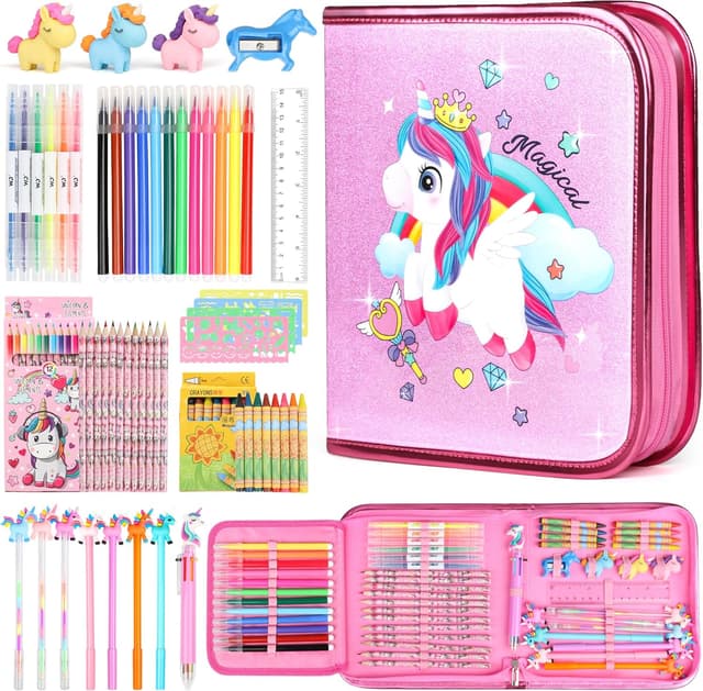 Thumbnail 6 de Hot Bee Christmas Unicorn Gifts for Girls 4–7, pencil case