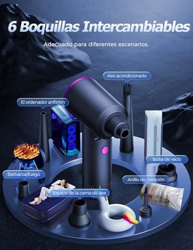 Detalle 1 de Aidisy soplador de polvo eléctrico 100000 RPM