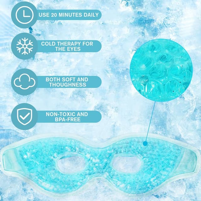 Thumbnail 2 de ACWOO Masque yeux froid 2 pièces 😴