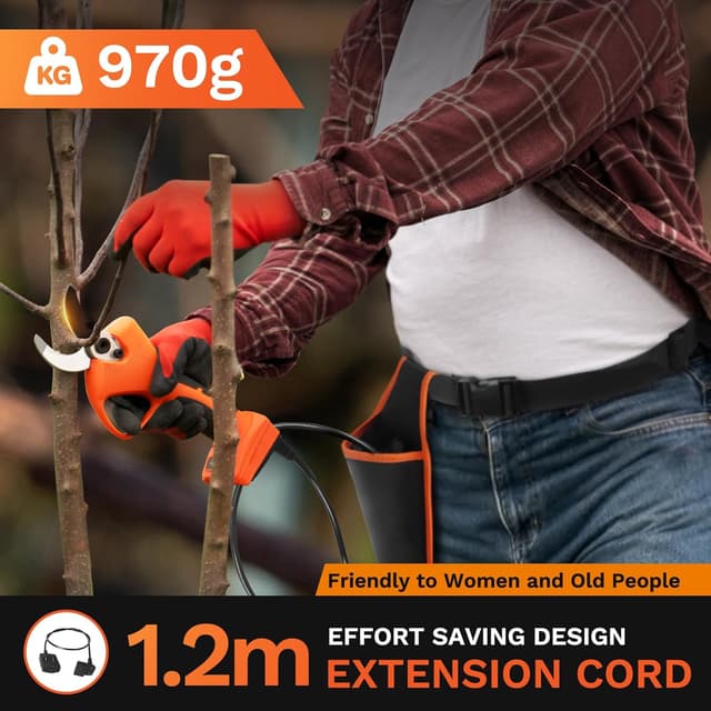 Thumbnail 3 de SOOJOOK 8605 40 mm tijera de podar eléctrica