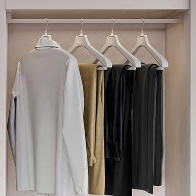 Detalle 2 de Emuca - Soporte Lateral Oval Niquelado para Armario 🛠️ 50 Pzas