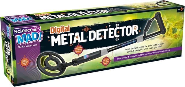 Detalle de Science Mad Digital Metal Detector 9V