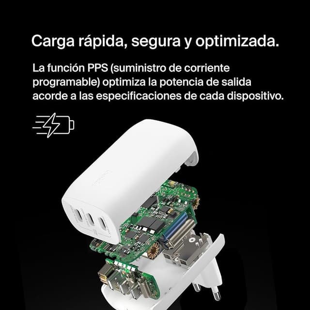 Thumbnail 3 de Boostcharge Pro Belkin Cargador USB-C 67W ⚡