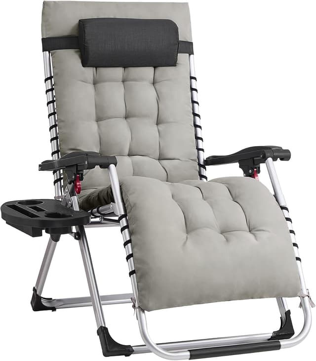 Detalle de SONGMICS Chaise gravité zéro 110 kg