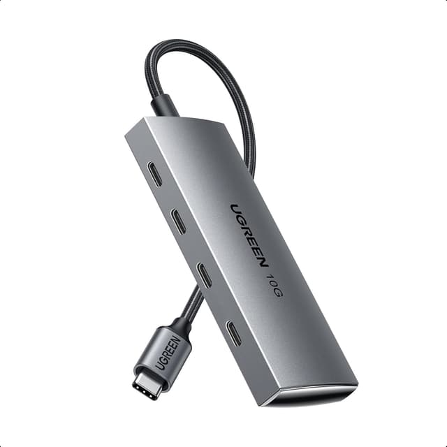 Detalle de UGREEN USB C Hub 10Gbps 4 Ports