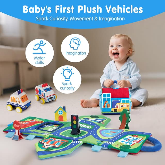 Detalle 2 de hahaland Giochi Neonato 6-12 mesi gioco montessori