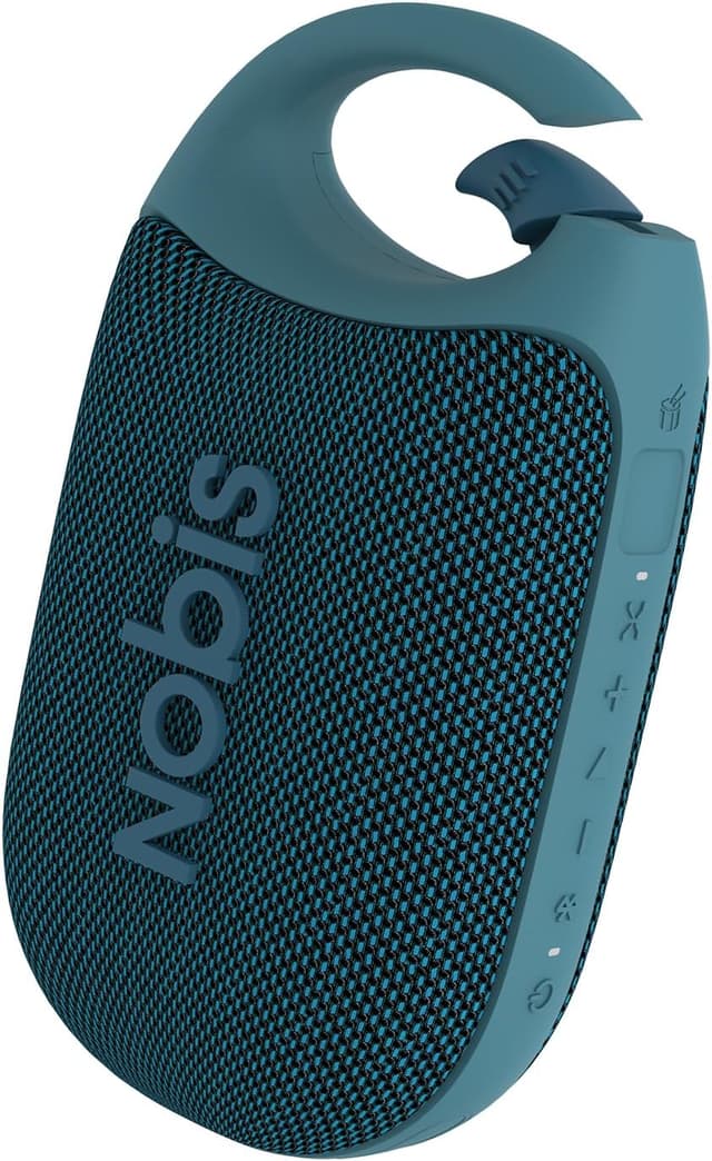 Detalle de NOBIS Clip N1 Tragbarer Bluetooth Lautsprecher 24 Stunden