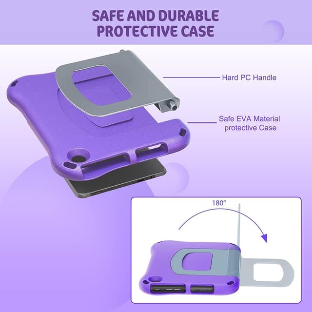 Detalle 2 de 8 Zoll Tablet Schutzhülle mit Griff