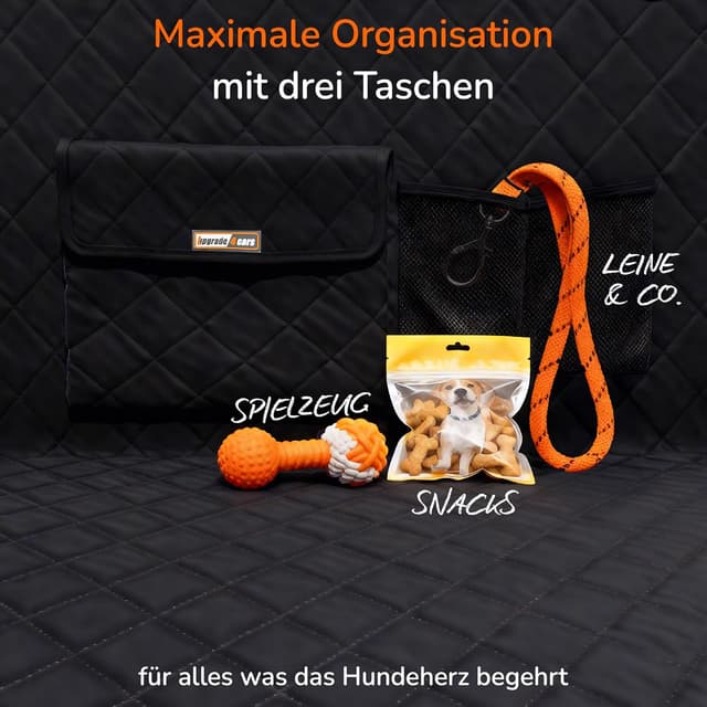 Thumbnail 6 de Upgrade4cars Premium Kofferraumschutz Hund – Kofferraumdecke