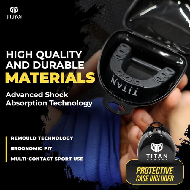 Detalle 2 de Titan Armour Gum Shield Dual-Layer 1-year