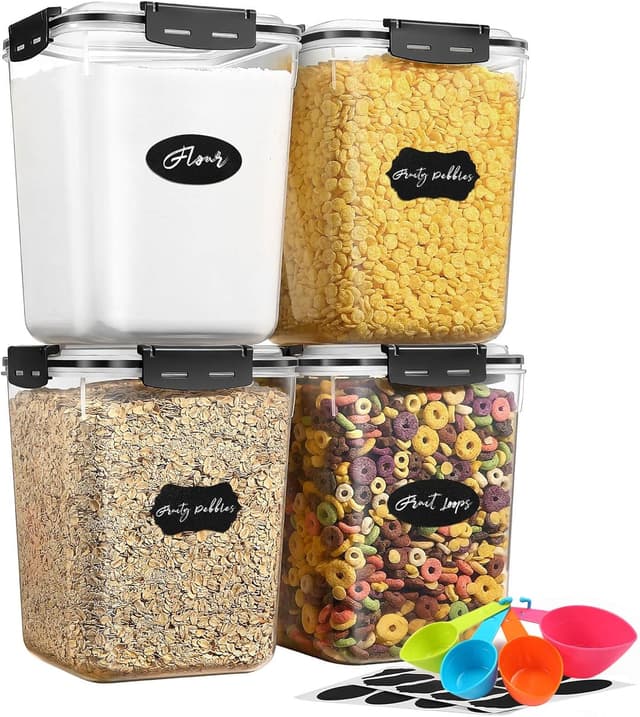 Detalle de YASHE Airtight Food Containers 5.3L 4 pack