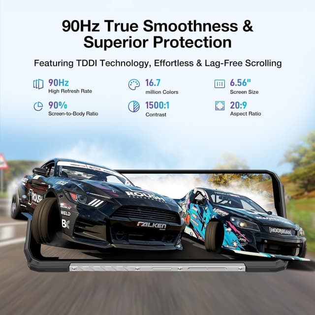 Thumbnail 3 de DOOGEE Blade 10 Max 256GB rugged smartphone