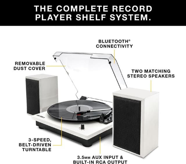 Thumbnail 1 de Victrola Montauk 3-Speed Turntable with Bluetooth