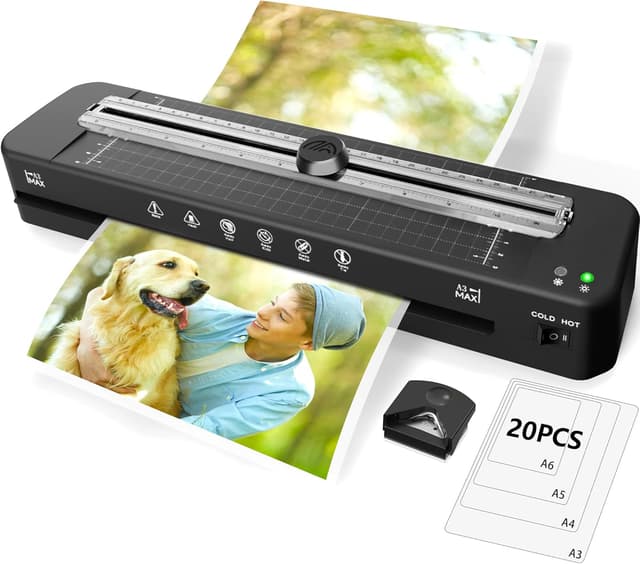 Detalle de Raycial A3 Laminiergerät mit 20 Folien