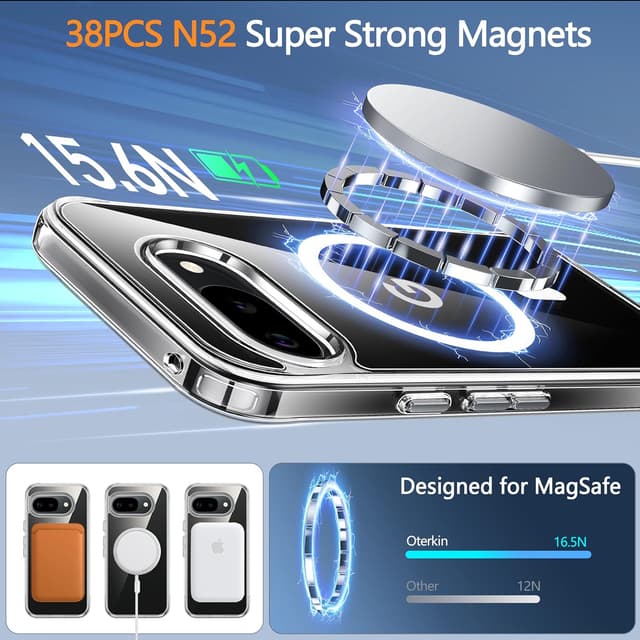 Detalle de Oterkin Pixel 10 Magsafe Case, 12ft