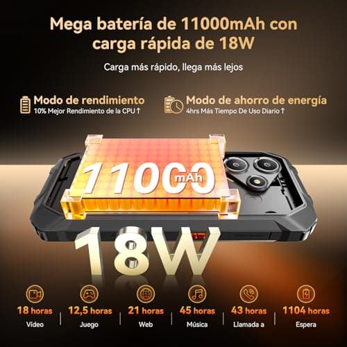 Thumbnail 2 de OSCAL Marine 2 Teléfono Resistente Android 15 📱