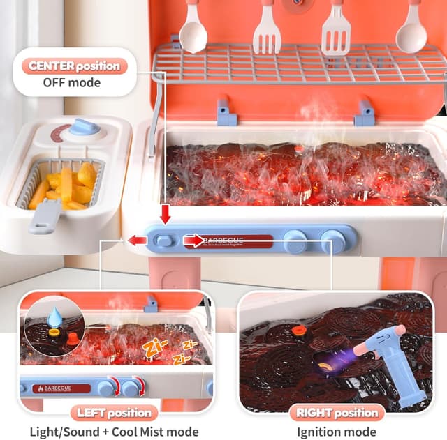 Thumbnail 4 de Cute Stone Grillspielzeug Farbwechsel