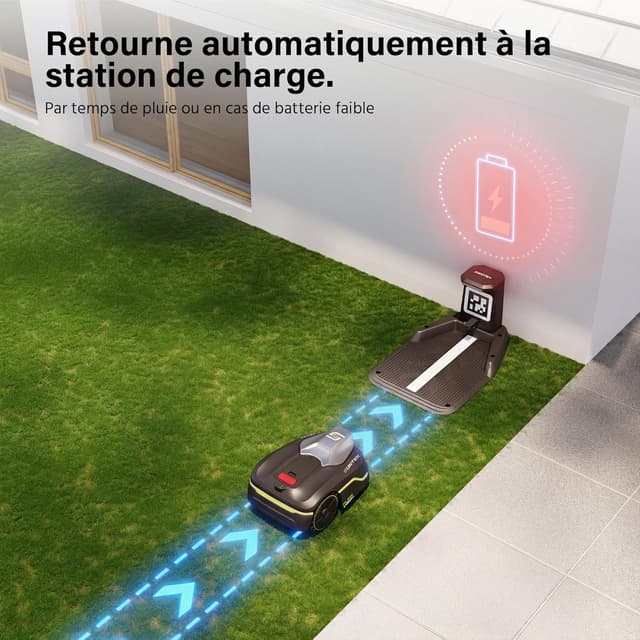 Thumbnail 5 de Suntek Robot tondeuse sans fil IA 35