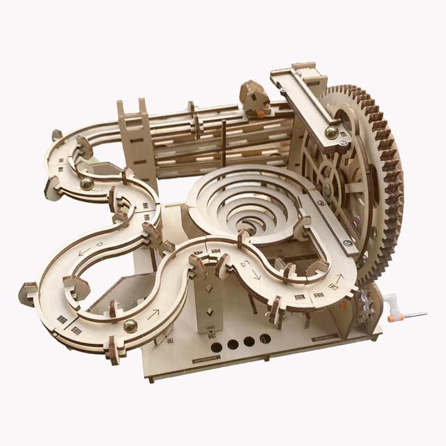 Detalle de 3D Wooden Marble Run Puzzle Kit 14+