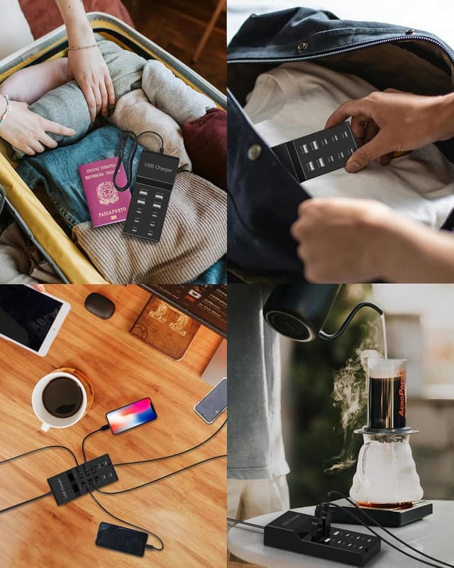 Thumbnail 6 de USB C Charger Block 50W 10-Port Charging Station ๐