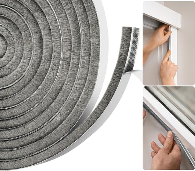 Imagen de Draft Excluder 5.5 m Self‑Adhesive Seal Strip 🪟 en OfertitasTOP