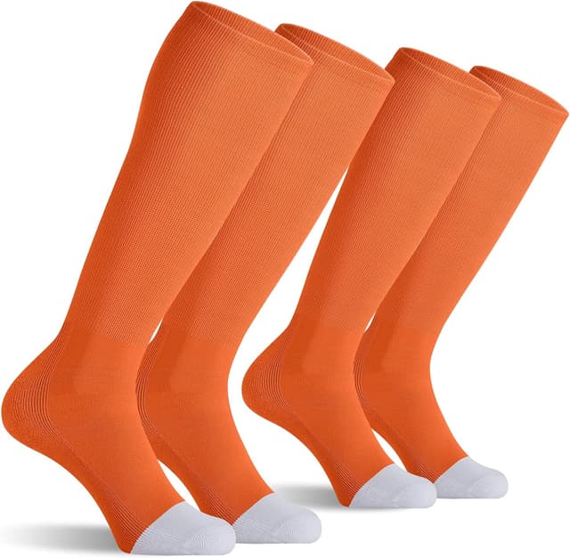 Detalle 2 de CS CELERSPORT 2/3 Pack Over-the-Calf Multi-Sport Socks for Youth & Adults