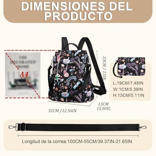 Thumbnail 4 de Eshow mochila antirrobo 3 en 1