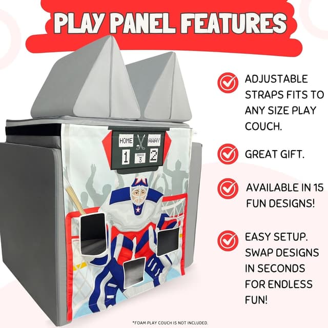 Detalle 2 de Couch Swag Play Panel Hockey for Kids