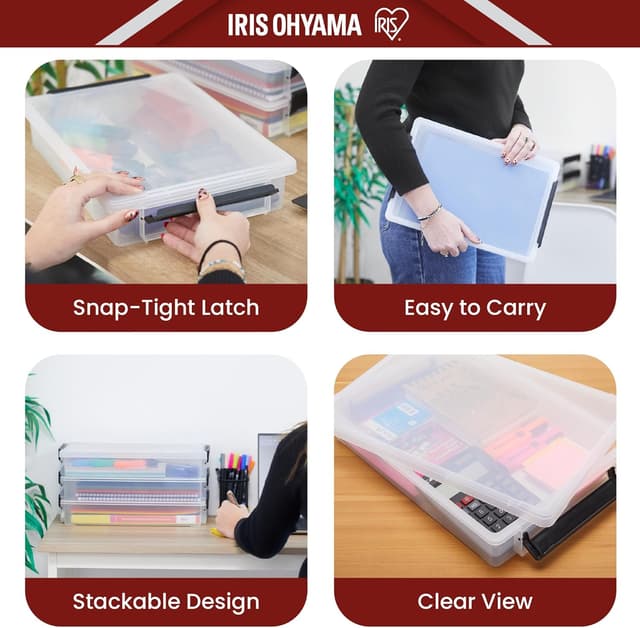 Thumbnail 4 de Iris Ohyama LLB-A4 boîtes de rangement