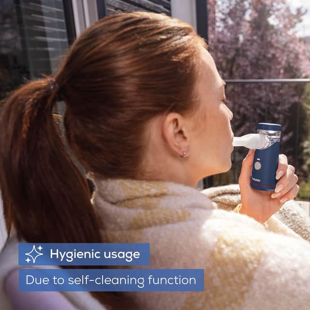 Detalle de Beurer IH49 Nebuliser (Vibrating Membrane) – portable, rechargeable and particularly quiet for children and adults