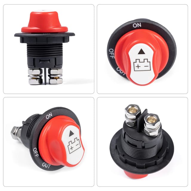 Thumbnail 3 de Batterie Trennschalter 100A 12–32V