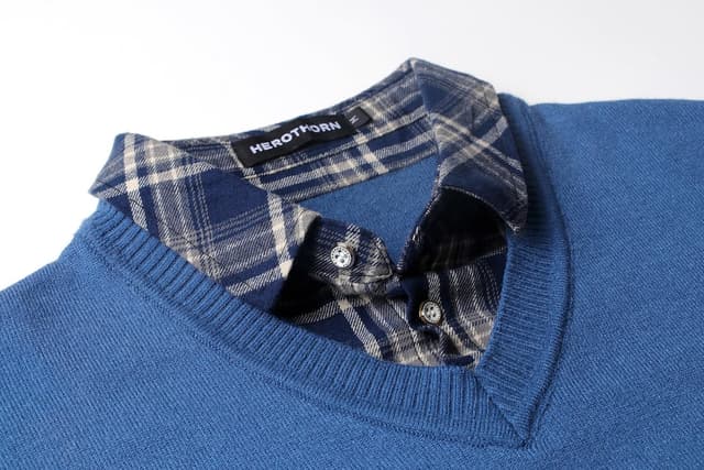 Detalle 1 de Herothorn Maglione da Uomo slim fit