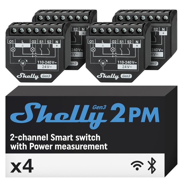 Imagen de Shelly 2PM Gen3 2 canali controllo intelligente en OfertitasTOP