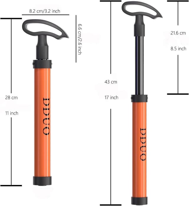 Detalle 2 de DDUO Pompa a Palloncino Portatile 40 psi