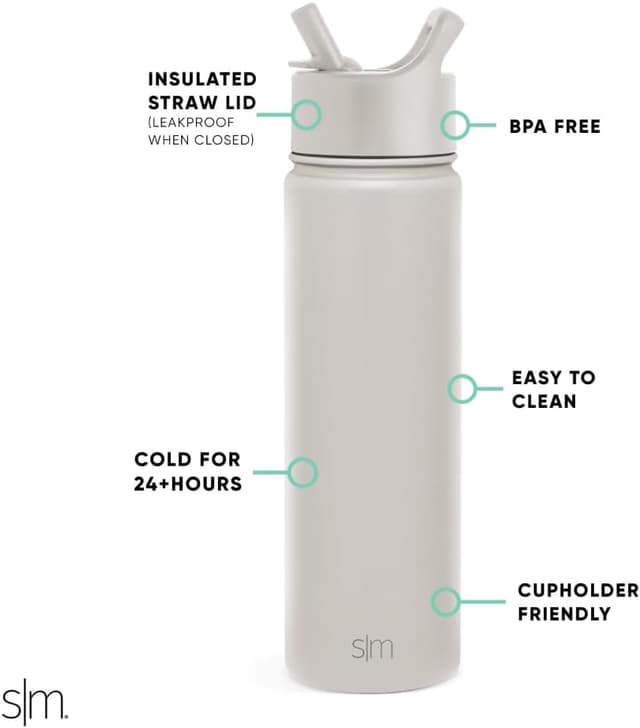 Thumbnail 1 de Simple Modern Summit 22oz Water Bottle