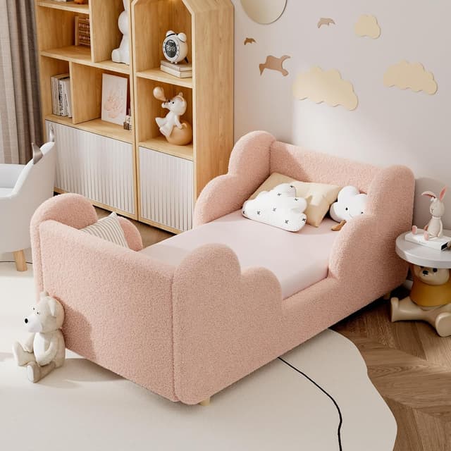 Detalle 2 de Kinderbett 70x140 mit Schutzgitter