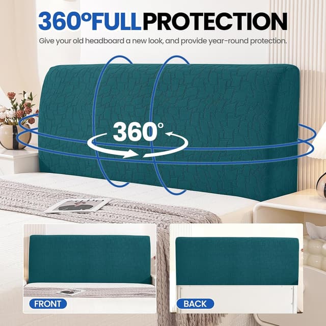 Thumbnail 5 de Ystyle Funda Cabecero 120 cm Verde oscuro