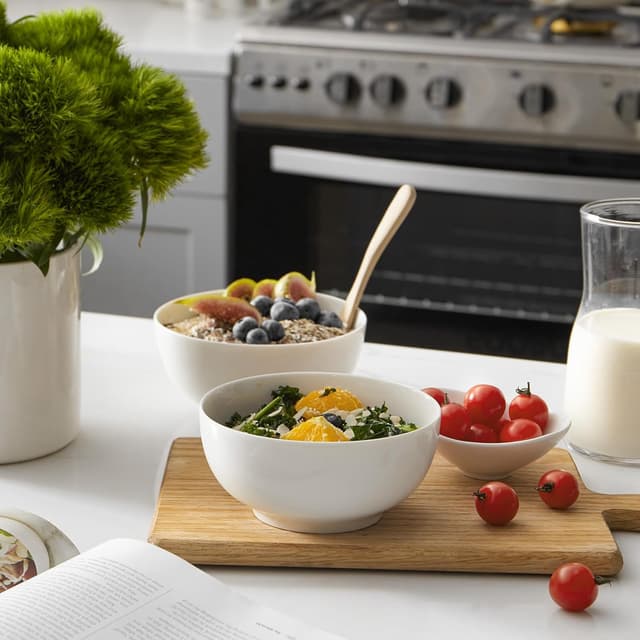 Thumbnail 5 de DOWAN 22 OZ ceramic bowls Set 4 🍽