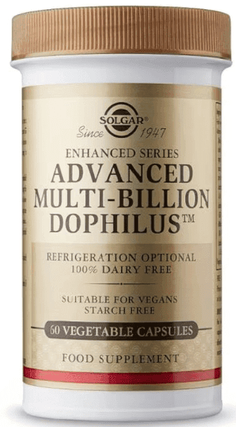 Imagen de Solgar Multi-Billion Dophilus Avanzado 60 Cápsulas 🌱 en OfertitasTOP