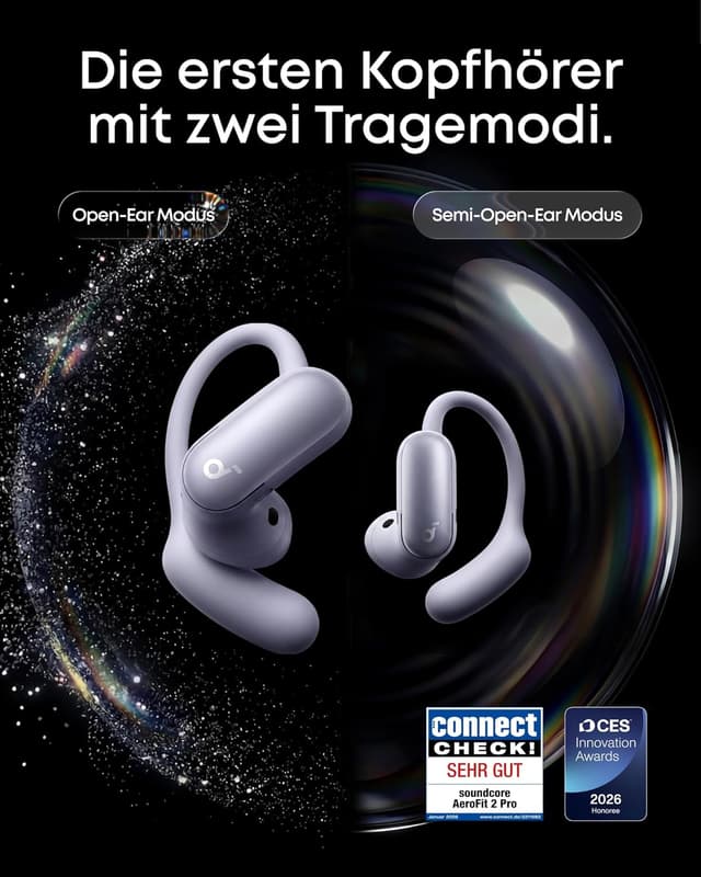 Detalle 2 de soundcore AeroFit 2 Pro Open-Ear Kopfhörer