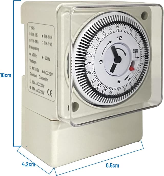 Thumbnail 3 de Transplant Timer Meccanico 24 Ore 16A