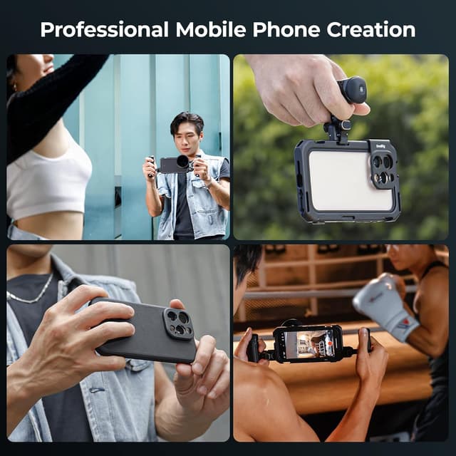 Thumbnail 6 de SMALLRIG 4828 Mobile Video Cage per iPhone 16 Pro