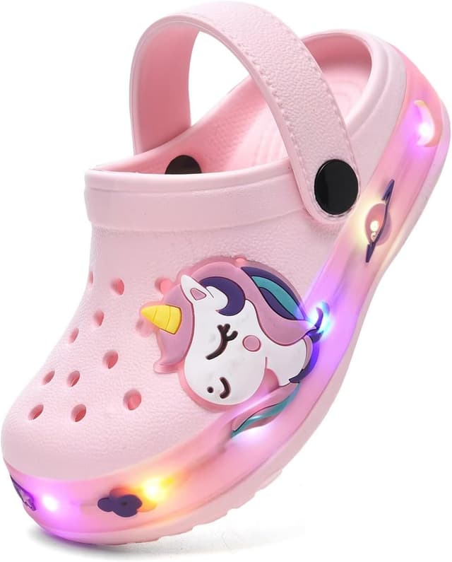 Detalle de Kinder Clogs mit LED Streifen