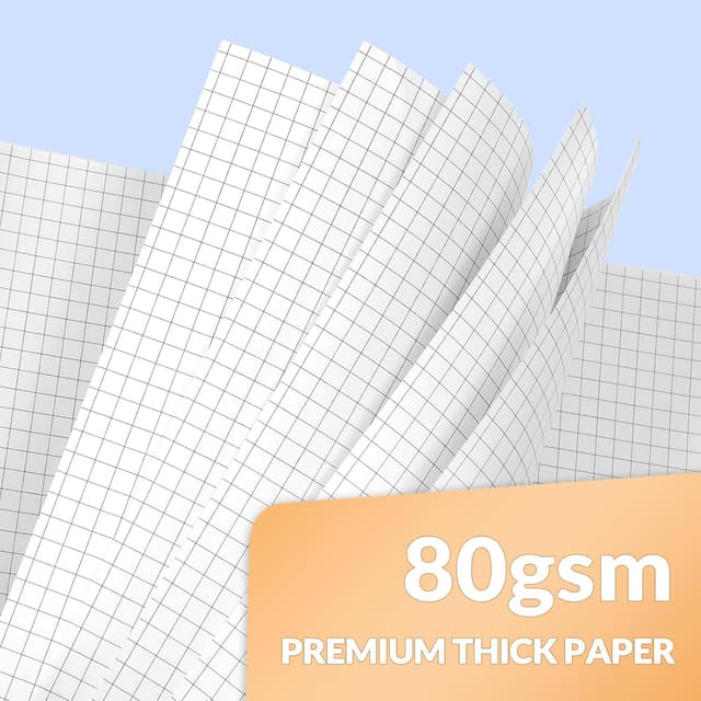 Thumbnail 5 de SUNEE A4 Squared Notebook Pack of 3