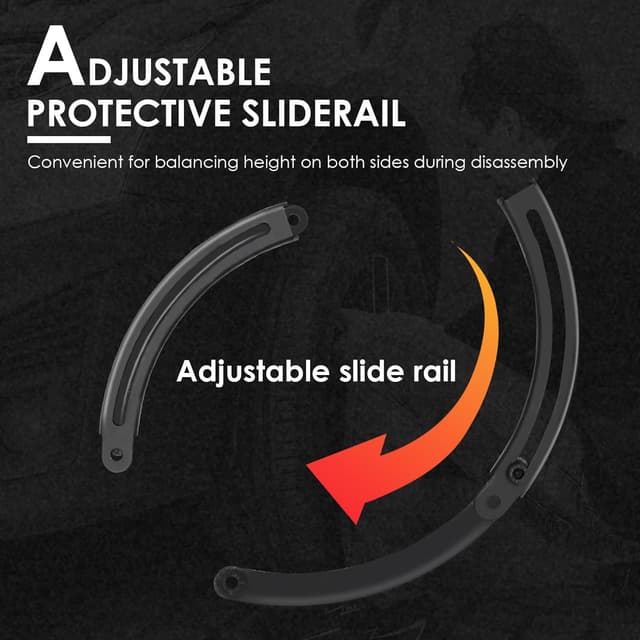 Detalle de CCLIFE 2 pezzi compressore per molle ammortizzatore auto, capacità fino a 1,2T