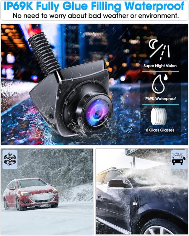 Thumbnail 6 de AHD 1080P Rückfahrkamera 170° Weitwinkel